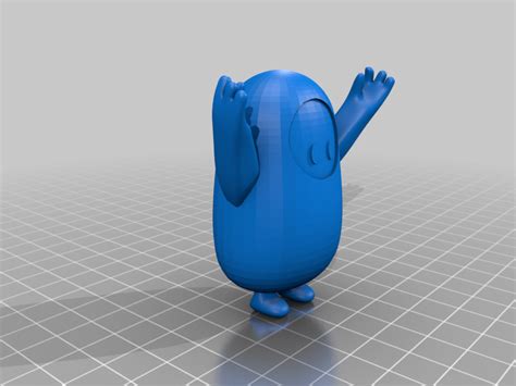 Free STL file Fall Guys - Different Poses! 🍂・3D printable model to ...