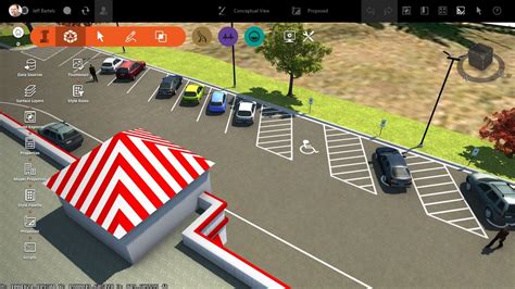 Transferring Parking Striping from Civil 3D to InfraWorks 360 - YouTube