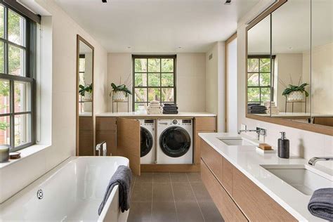 Combination Laundry and Bathroom Might Be the Best Idea Ever