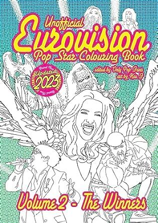 Unofficial Eurovision Colouring Book - Volume 2: All The Winners: 33 ...