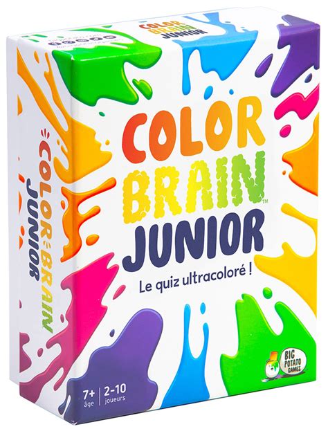 Le jeu Color Brain Junior de chez Big Potato Games. - Maman Goupil