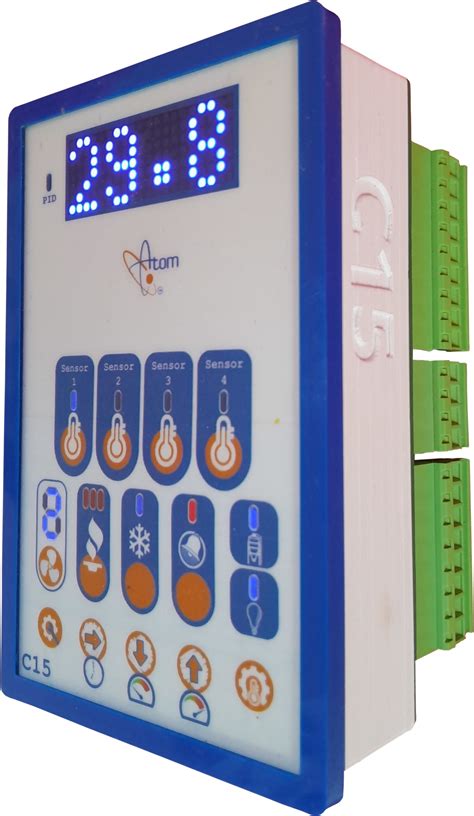 Atom - جهاز C15 للتحكم في مزارع الدواجن - تسجيل القراءة...