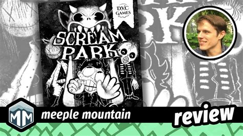 Scream Park Game Review – Meeple Mountain