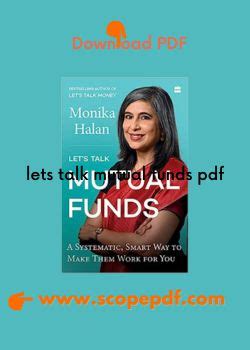 [2023] Lets Talk Mutual Funds PDF On Financial Advice