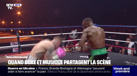 Un combat de boxe organisé lors d'un concert de Gazo