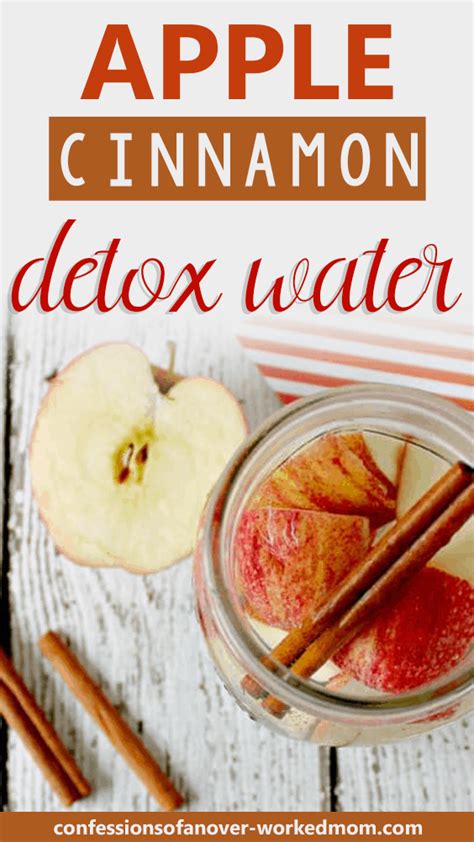 Apple Cinnamon Detox Water | Detox Water Recipes with Apples