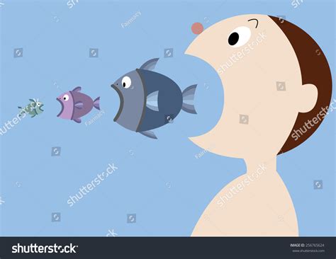 Human Eating Fish