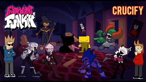 FNF: Crucify (Mashup) - Festival Edition | Phase 1 (Part 1) - YouTube