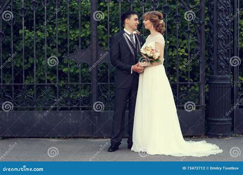 Just married couple stock photo. Image of love, husband - 73472712