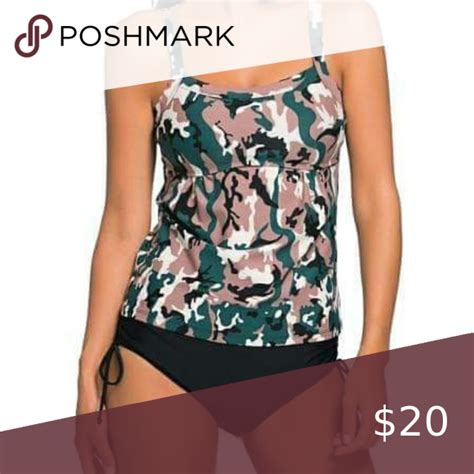 Camo Tankini 2 PC swimsuit | Tankini, Swimsuits, Clothes design