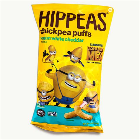 Hippeas Chickpea Puffs Vegan White Cheddar 4oz – Noble Crunch