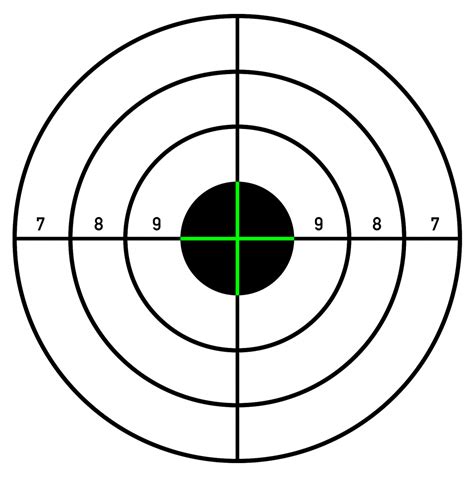 Rifle Sighting Targets Printable