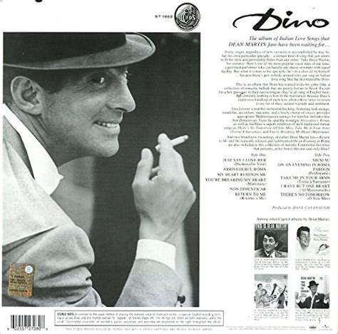 DEAN MARTIN | Dino: Italian Love Songs - LP | VINYL (תקליט)