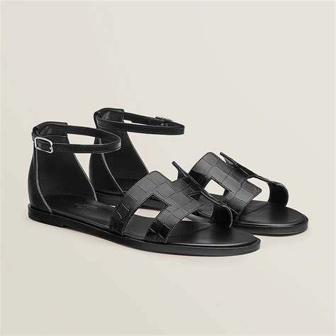 UAE United Arab Emirates Hermes Santorini sandal 爱马仕平底 凉鞋价格-Hermès ...