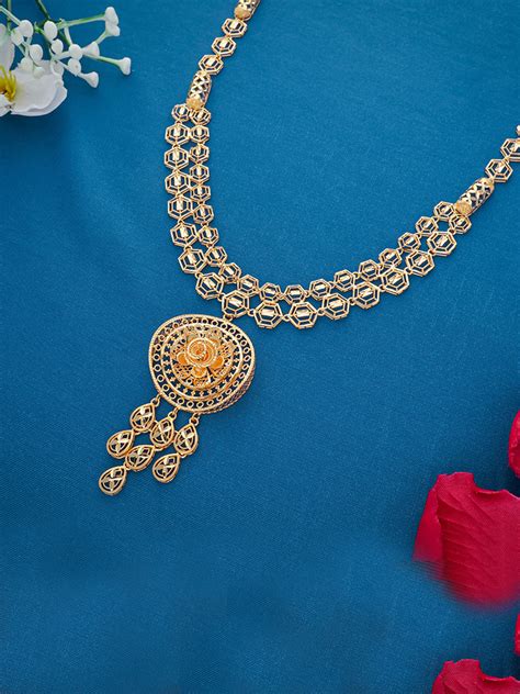 Elegant Turkey Pendant Necklace - Arundhati Jewellers