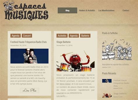 Retrouvez le site de l’association Espaces Musiquessur