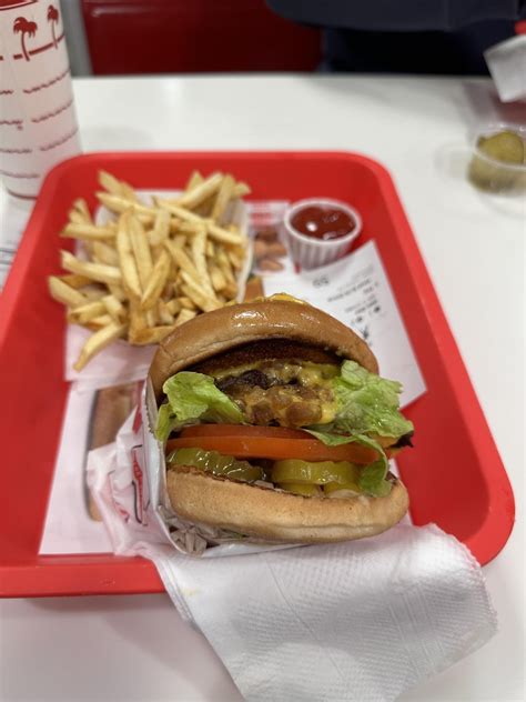 Double Double with Grilled Onions, Chopped Chilis, and Pickles : r/innout