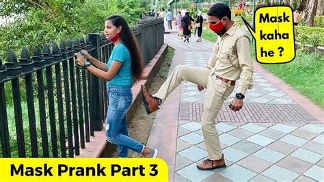 Mask Challan Prank Part 3 | Bhasad News | Prank video