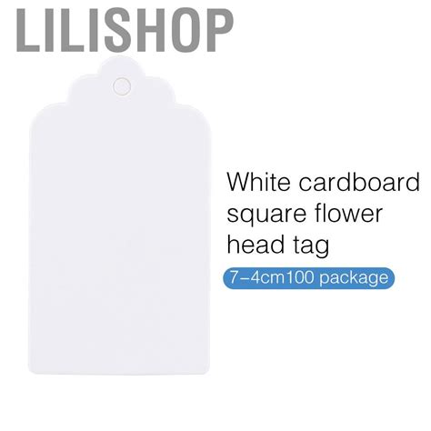 Lilishop 100 ชิ้นกระดาษคราฟท์เปล่างานแต่งงานโปรดปราน | Shopee Thailand