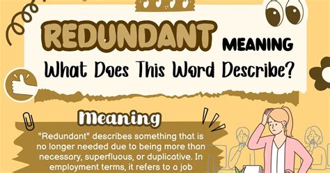 Redundant Meaning: What Does This Word Describe? • 7ESL