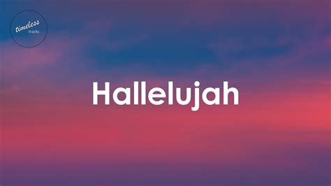 Leonard Cohen - Hallelujah (Lyrics)