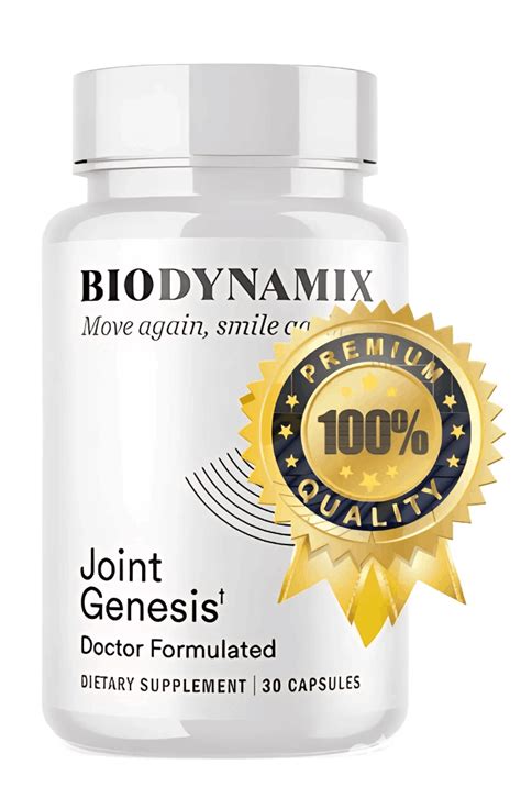 Joint Genesis™ |Official Site - Pain Relief Supplement