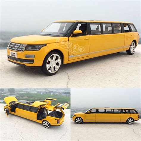 Lengthened 1:32 Diecast Car Model Toys Stretch Limousine With Pull Back ...
