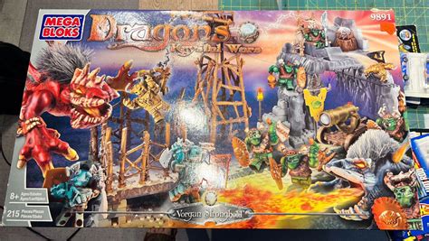 MEGA BLOKS ~ DRAGONS ~ KRYSTAL WARS ~ VORGAN STRONGHOLD ~ 9891 *NEW ...