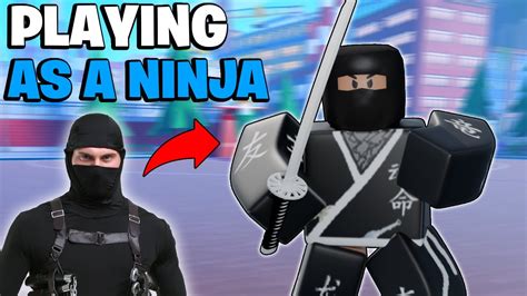 Playing As a Ninja In Hoopz!?! | ROBLOX BASKETBALL| - YouTube