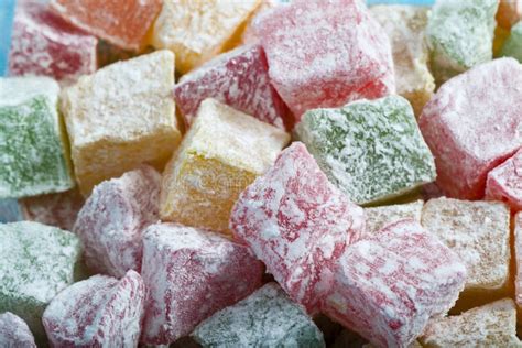 Traditional Turkish Delight, Lokum Stock Photo - Image of istanbul ...