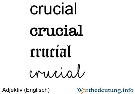 ‎crucial‎ (Englisch): Übersetzung Deutsch