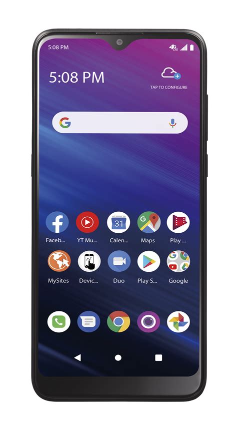 Total Wireless Alcatel TCL A2X, 32GB Black - Prepaid Smartphone ...