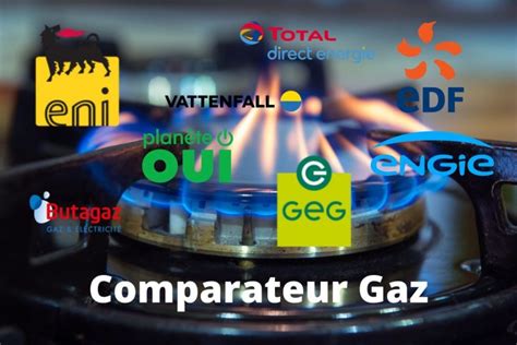 Comparateur gaz
