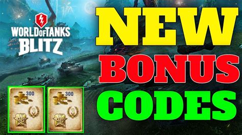 LATEST WORLD OF TANKS BLITZ CODES 2023 | WOT BLITZ BONUS CODE | WOT ...