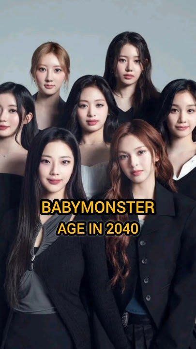 comment your age in 2040🙂#babymonster #ahyeon #asa #ruka #rami #rora # ...