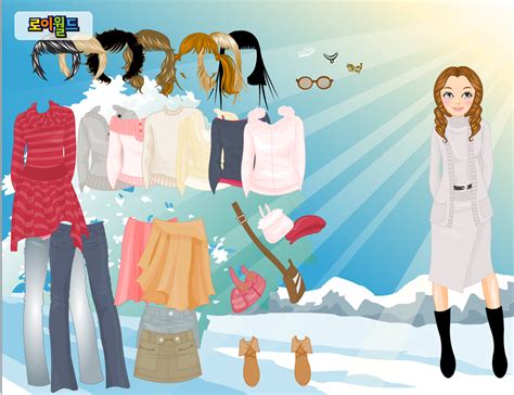 Игра Winter Dress Up 5 – Онлайн