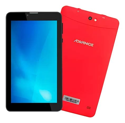 Tablet 7 Advance Prime Pr5850, Sim 3g, 1 + 16 Gb Basicas Color Rojo ...