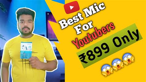 Best Mic For Youtube video || BOYA BY M1 Review in HINDI , Best mic for ...
