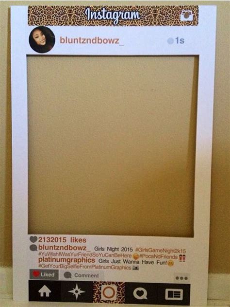 Instagram Frames - Selfies - Photo Props - Party Props - Instagram ...