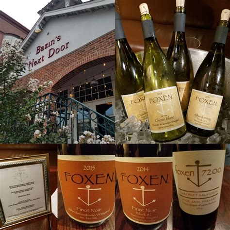 WineCompass: Bazin's on Church Showcases Santa Barbara's Foxen Winery ...