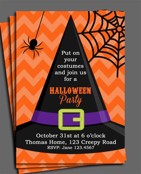 Printable Halloween Invitations