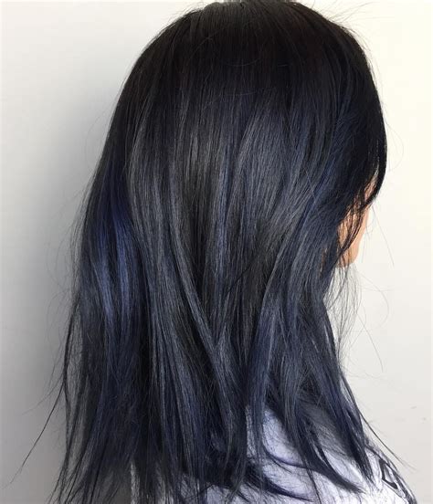 Blue Black Hair: How to Get It Right | Hair color for black hair, Blue ...
