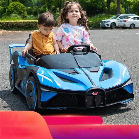 Bugatti-Children-s-Car-9-Years-Old-Four-wheel-Four-wheel-Drive-Double ...