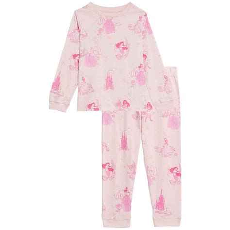 M&S Girls Disney Princess Pyjamas, 2-3 Years, Pink | Ocado
