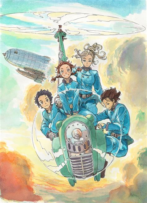 Visuels manga Drifting Dragons (Drifting_Dragons_visual_3) - Manga news