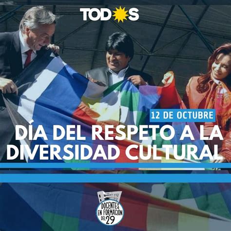 DÍA DEL RESPETO A LA DIVERSIDAD CULTURAL Como cada 12 de Octubre se ...