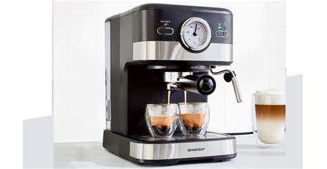 Lidl : Machine à expresso SilverCrest pas chère à 79,99€