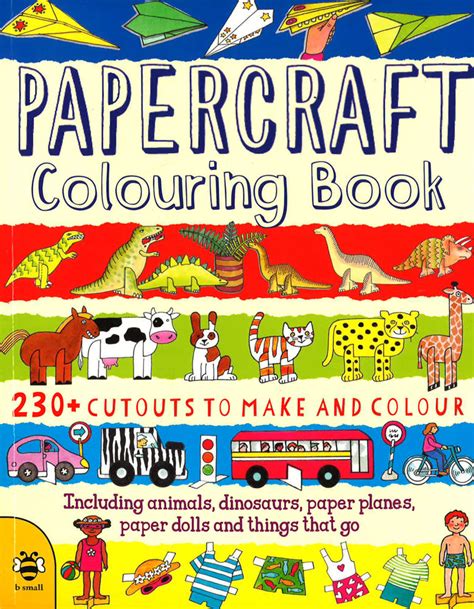 Papercraft Colouring Book – BookXcess