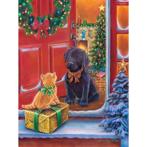 Christmas Surprise 300 Large Piece Jigsaw Puzzle | Bits and Pieces