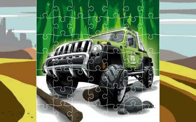 Offroad Cars Jigsaw - Car Games